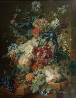 KS 111
<br/>
Stilleven van bloemen en vruchten
<br/>
<em>Hendriks, Wybrand (1744-1831)</em>